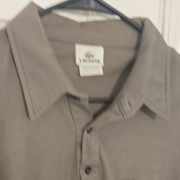 Lacoste Men's Polo Shirt in Gray - Picture 3 of 7